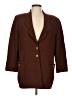 St. John Collection by Marie Gray Chevron-herringbone Brown Blazer Size 12 - photo 1