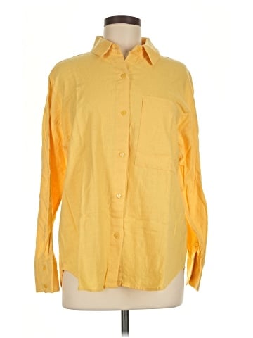 Abercrombie & Fitch Long Sleeve Button-Down Shirt (view 1)