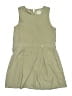 Lands' End Solid Green Dress Size 12 - photo 1