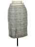 Soprano Tweed Gray Black Casual Skirt Size M - photo 2