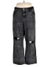 Express 100% Cotton Gray Jeans Size 16 (tall) - photo 1