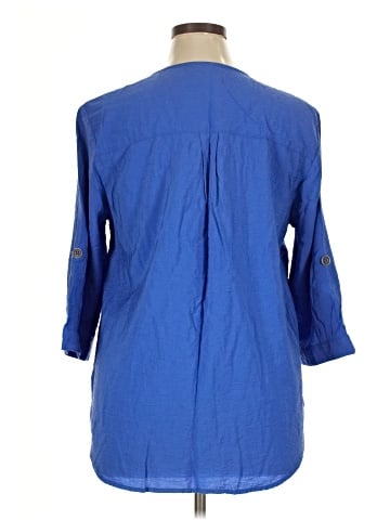 Beverly Drive 3/4 Sleeve Blouse (view 2)