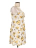 No Boundaries Floral Yellow Casual Dress Size 11 - photo 4