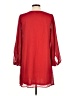 Adrienne 100% Polyester Red Casual Dress Size L - photo 2