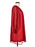 Adrienne 100% Polyester Red Casual Dress Size L - photo 4