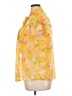 By Design 100% Polyester Yellow Short Sleeve Blouse Size 1X - photo 5