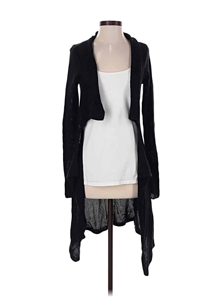 Pre-owned Derek Heart Cardigan Sweater In Black