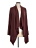 Bobeau Burgundy Cardigan Size M - photo 1