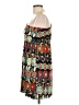 Judith March Print Teal Cocktail Dress Size L - photo 5