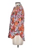 HD in Paris Floral Orange 3/4 Sleeve Blouse Size 6 - photo 5