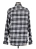 Columbia Plaid Gray Long Sleeve Blouse Size M - photo 2