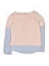 Little Lass 100% Polyester Pink Sweatshirt Size 7 - photo 2
