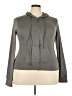 Daisy Gray Zip Up Hoodie Size 3X - photo 1