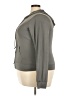 Daisy Gray Zip Up Hoodie Size 3X - photo 5