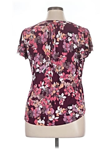 Liz Claiborne Short Sleeve Blouse (view 2)