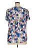 Westbound Silver Short Sleeve Blouse Size 1X - photo 2