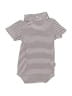 Garb 100% Polyester Stripes Burgundy Short Sleeve Onesie 3-6 MO / 6 MO - photo 2