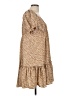 Newbury Kustom 100% Polyester Paisley Tan Casual Dress Size L - photo 4