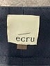 Ecru Solid Black Dress Pants Size 1 - photo 7