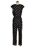 Corey Lynn Calter 100% Viscose Polka Dots Black Jumpsuit Size S - photo 2