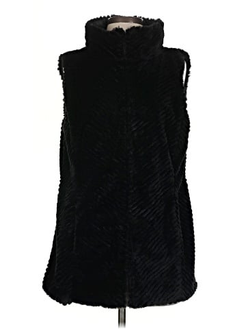 White House Black Market Faux Fur Vest (view 1)