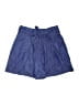 Corey Lynn Calter 100% Cotton Solid Blue Shorts Size L - photo 1