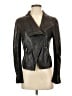 Trouve 100% Leather Black Leather Jacket Size XS - photo 1