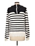 Christopher & Banks Stripes White Cardigan Size L - photo 2