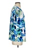 Sara Studio Blue Short Sleeve Top Size S - photo 4