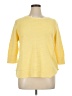 Cj Banks Yellow Pullover Sweater Size 1X - photo 1