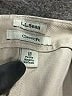 L.L.Bean 100% Cotton Solid Tan Casual Pants Size 18 Petite - photo 4