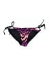 Fox Animal Print Purple Swimsuit Bottoms Size M - photo 1