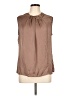 Adiva Brown Sleeveless Blouse Size L - photo 1
