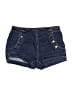 BLUE SPICE Blue Denim Shorts Size 1 - photo 1