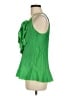 Milano 100% Polyester Green Sleeveless Blouse Size M - photo 5