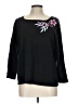 Sag Harbor Black Pullover Sweater Size L - photo 1