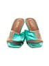 She & In Color Block Teal Sandals Size EU 38 - photo 2