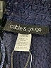 Cable & Gauge Blue Long Sleeve Blouse Size L - photo 7