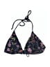 Insight Floral Black Swimsuit Top Size 10 - photo 1