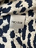 Nic + Zoe Chevron-herringbone Blue Coat Size L - photo 6