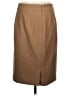 J.Crew 100% Wool Solid Tan Wool Skirt Size 8 (tall) - photo 2