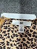 BP. 100% Polyester Animal Print Brown Cocktail Dress Size S - photo 7