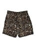 Hot Kiss Animal Print Brown Athletic Shorts Size 3X - photo 2