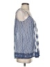 Soft Joie 100% Cotton Blue Sleeveless Blouse Size S - photo 4