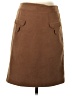 J. McLaughlin Solid Brown Casual Skirt Size 0 - photo 1