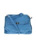 MCM 100% Leather Blue Leather Messenger One size - photo 1