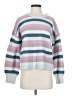 Pinque Stripes Pink Pullover Sweater Size S - photo 1