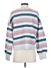 Pinque Stripes Pink Pullover Sweater Size S - photo 2