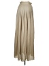 Toccin Metallic Tan Formal Skirt Size 2 - photo 2