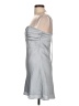 Cotton Candy LA 100% Polyester Silver Cocktail Dress Size L - photo 5